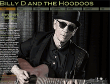 Tablet Screenshot of billydandthehoodoos.com